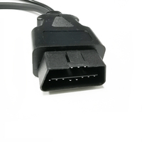 Extension de séparateur OBD2 OBD II Durable Y J1962 câble mâle à double prise femelle de remplacement pour le Diagnostic de voiture Volvo Land Rover