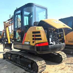 Excavatrices Sany 60C d'occasion de haute qualité, vente chaude, machines chinoises, excavatrice Sany 60C 6 tonnes d'occasion à bas prix - Product Image 5