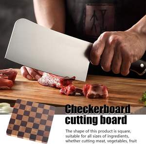 Tabla de cortar de madera de primera calidad con superficie NATURAL RESISTENTE a los arañazos, ideal para chefs profesionales y cocinas caseras - Product Image 5