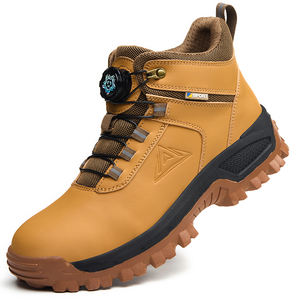 オールシーズンミドルカット安全ブーツソフトゴム唯一鋼つま先穿刺防止建設工場安全靴 - Product Image 3