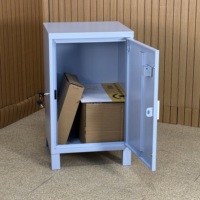 Boîte de livraison de colis extérieure en acier galvanisé de qualité supérieure, personnalisable OEM/ODM, étanche, avec serrure à clé, pour la poste et le courrier