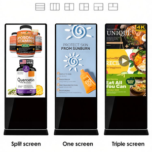 Kiosco <span class=keywords><strong>Digital</strong></span> LCD de 55 Pulgadas con Pantalla Táctil, Clasificación IP55, con Animación, para Señalización <span class=keywords><strong>Digital</strong></span> en Tiendas Minoristas - Product Image 1
