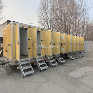 Maisons conteneurs à prix surprise 2025, toilettes portables, remorques de toilettes chimiques, remorques de toilettes de luxe - Product Image 6