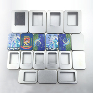 Mini boîte en étain résistante aux enfants, logo personnalisé, boîte en étain coulissante pour parfum solide, boîte en étain réutilisable pour baume à lèvres, emballage de lunettes, contenants en métal - Product Image 2