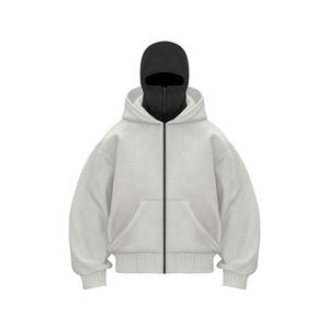 Мужская толстовка с толстовкой на молнии - Product Image 1