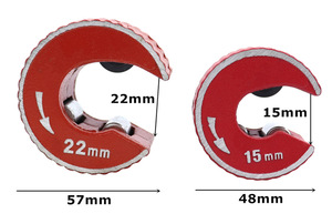 15/22 Mini Ống Tròn Ống Cắt Hợp Kim Nhôm Cơ Thể Tự Khóa Cho Ống Đồng Nhôm PVC Ống Nhựa Công Cụ Cắt - Product Image 6