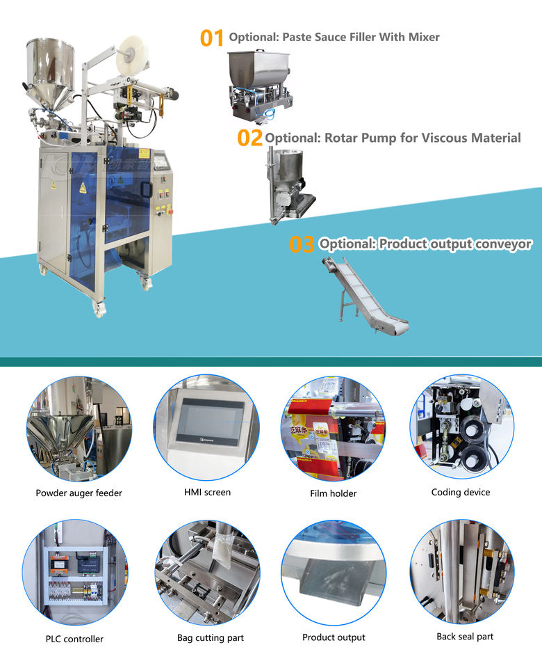 Factory Direct Supply Continuous Bagging Filling Packaging Liquid ...