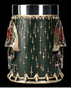 Taza de esqueleto de Halloween hecha a mano, tazas creativas únicas de acero inoxidable, <span class=keywords><strong>cerveza</strong></span>, café, resina, 3D, Calaveras, águila calva, <span class=keywords><strong>cerveza</strong></span> - Product Image 4