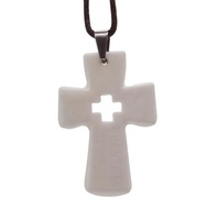 Pendentifs quantiques à énergie scalaire de lave volcanique avec boîte-cadeau et carte d'énergie d'authenticité.