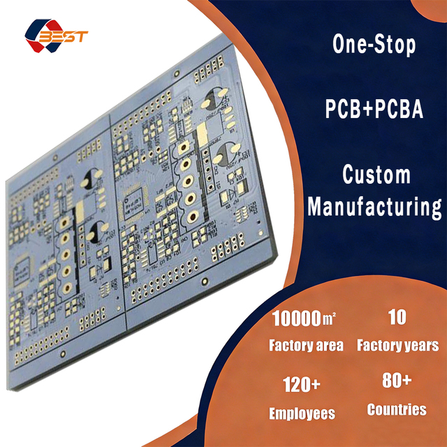 OEM ODM HDI PCB High Thermal Conductivity Thermal Cooling Pad CPU GPU Chip Motherboard Aluminum Nitride Ceramic Substrate