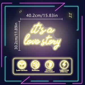 Letrero LED de Neón 'Siempre Fuiste Tú', Decoración para Bodas, Fiestas, Empresas, Oficinas, Material ABS, Decoración de Pared para Hogar y Centros Comerciales - Product Image 4