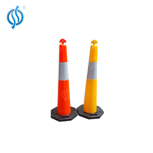 PE y caucho Base advertencia <span class=keywords><strong>Post</strong></span>/seguridad de alerta en carretera Flexible tráfico delineador <span class=keywords><strong>Post</strong></span> advertencia de primavera <span class=keywords><strong>Post</strong></span> / <span class=keywords><strong>Flex</strong></span> bollard T superior - Product Image 5