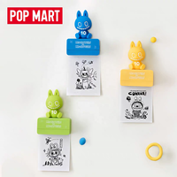 100% Original POP MART The MONSTERS Série 10ème Anniversaire Boîte Mystère Décoration Tendance Aimant de Réfrigérateur Boîte Mystère labubu