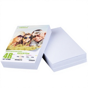 Papel Fotográfico A4 de Alto Brillo, 100 Hojas, 180g/230g, Papel de Impresión de Tinta de Color para Bodas, para Impresoras Especiales - Product Image 1