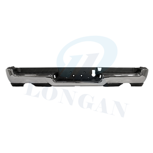 Pare-chocs arrière noir d'usine chromé barre de taureau arrière avec é<span class=keywords><strong>vent</strong></span> de trou de <span class=keywords><strong>Radar</strong></span> pour Dodge RAM 2009-2018 1500 - Product Image 6