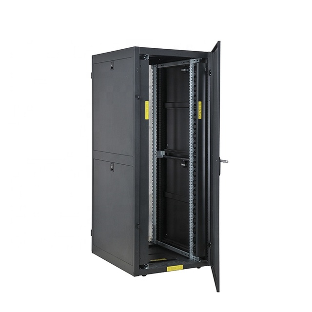 6U 9U 12U 19 Inch Rack Cabinet Floor Mounted Network Server CE ROSH Double Door with PDU in Stock