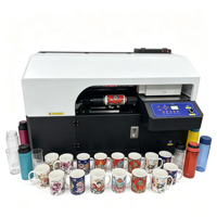 Impresora Digital Cilíndrica UV 360, Impresora Rotativa de Inyección de Tinta para Tazas, Botellas, Vasos, Vidrio y Cerámica, Impresión de Alta Velocidad