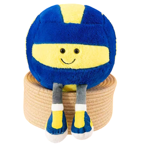 Peluche Morbido a Forma di Pallone da Basket, Ricamo Simulato con Cuciture, Faccina Sorridente, Cuscino Compagno Sportivo per Tutte le Età - Product Image 4