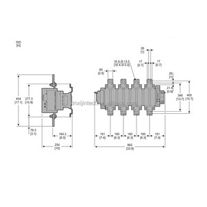 Schnei der Industrial Control TeSys LC1F Series 4 Pôles DC Contacteur <span class=keywords><strong>B</strong></span>[24V] <span class=keywords><strong>F</strong></span>[110V] M[220V] Bobine-D LC1F115BD/MD /150BD/FD/MD - Product Image 4