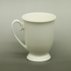 Top Quality Cheap Blank Sublimation Plain White Ceramic <strong>Mug</strong> With <strong>Foot</strong> - Product Image 2