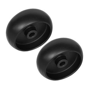 Roues auxiliaires en plastique pour tondeuse à gazon, 72-119, lot de 2, noires - Product Image 3