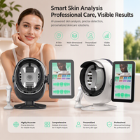 Analyseur de peau et de cheveux 3D AI 2-en-1 K57, scanner facial et du cuir chevelu avec prévision du vieillissement, appareil de beauté