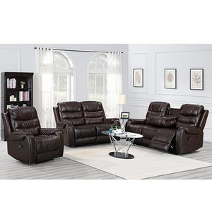 Set <span class=keywords><strong>sofa</strong></span> teater Rumah, bagian <span class=keywords><strong>Sofa</strong></span> Modern elektrik pintar, kursi malas daya usb untuk ruang tamu - Product Image 6
