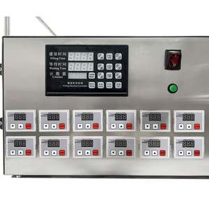 Máquina de Llenado de Líquidos Semiautomática con Bomba Magnética de 12 Boquillas para Bebidas, Miel, Cerveza, Crema, Alcohol, Leche, Cosméticos, Enjuague Bucal - Product Image 3