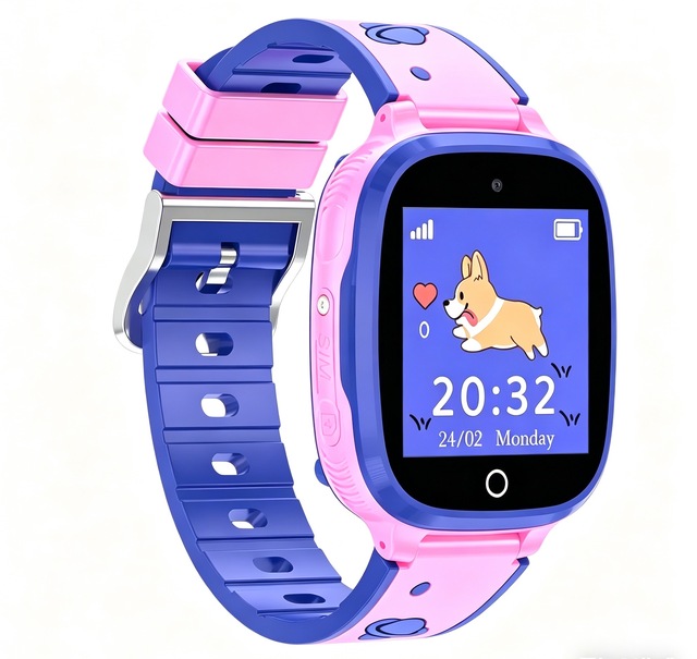 2026 New Dual Camera 4G Video Call GPS Tracker Children's Smartwatch for Kids Safety & Learning
