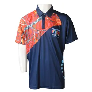 Logo Print Design Your Own No Minimal Custom Sport Polo Shirt Sublimation Sport Golf Polo T Shirts Men