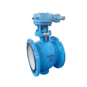 Válvula de Bola Excéntrica de Acero Fundido PBQ340H de 3 Pulgadas con Brida para Agua a Alta Temperatura - Product Image 5