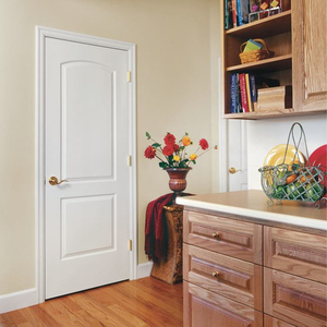 Puertas Interiores de MDF de 2 Paneles con Núcleo Hueco, Precolgadas, Acabadas y Moldeadas, Puertas Modernas de Madera para Casa - Product Image 1