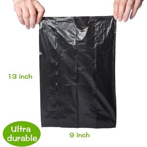 Bolsas para excremento de perro DREAM GLAMOUR, 300 unidades, a prueba de fugas, negras, para la eliminación de desechos de mascotas - Product Image 4