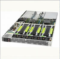 Estaciones de Trabajo Super SQL Enterprise, Servidor 1029GQ-TRT 1U Rack, Chasis de Gabinete de Almacenamiento de Alto Rendimiento con IA, Doble Procesador, en Stock