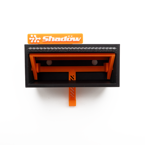 New Unique Shadow Mini Garage <b>Key</b> Hanger Shelf with Display Orange PLA Material for Wall - Product Image 5