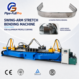 Cold pressing double-arm stretch <b>bending</b> <b>machine</b> for <b>bending</b> and forming metal profile sections - Product Image 1
