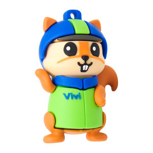 Clés USB 2.0 3.0 Animaux Écureuil Renard Saped Pendrive 1 Go 2 Go 4 Go 8 Go 16 Go 32 Go 64 Go 128 Go Clé USB avec logo - Product Image 6