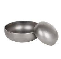 Fond de cuve elliptique 2:1 en acier au carbone pressé à chaud pour réacteur chimique et traitement de l'eau