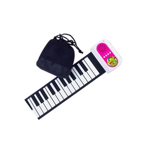 37 Teclas <span class=keywords><strong>Teclado</strong></span> <span class=keywords><strong>enrollable</strong></span> digital electrónico flexible, suave y portátil Piano con carga USB y altavoz - Product Image 1