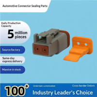 Connecteur électrique étanche femelle à 2 broches pour systèmes électriques automobiles et véhicules à énergie nouvelle