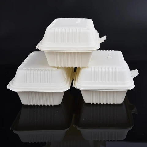 China Meal Prep Containers Supplier Food Container 500Ml 6 Compartment Compostable
