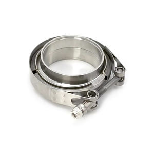 Colliers de serrage pour échappement robustes de 3,0 pouces, colliers de serrage en acier inoxydable, colliers de serrage pour tuyau d'échappement <span class=keywords><strong>à</strong></span> rainure en V de précision, prix avantageux - Product Image 3