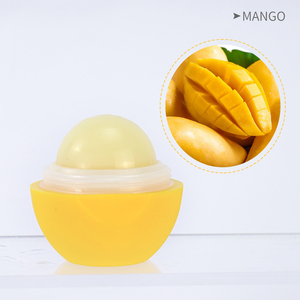 Bálsamo labial redondo, hidratante, vegana, orgánico, de etiqueta privada, OEM, Bola de Mango, rosa, vainilla, <span class=keywords><strong>coco</strong></span>, coloreado Natural - Product Image 5