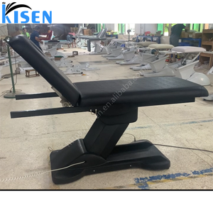 Kisen luxe moderne noir traitement médical Table de <span class=keywords><strong>Massage</strong></span> cosmétique Spa lit électrique 2 moteurs Salon de beauté du visage lit de cils pour <span class=keywords><strong>Sal</strong></span> - Product Image 2