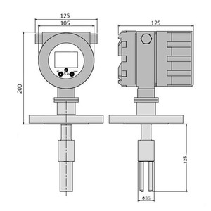 Densímetro Electrónico Digital Portátil de Acero Inoxidable de Alta Precisión 4-20mA para Leche, Alcohol y Aceite - Product Image 3