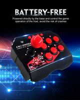 Manette de jeu vidéo arcade TV YLW Switch pour PC P3 Android Switch