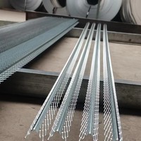 Cornière de renforcement et de protection en métal expansé en acier inoxydable et alliage d'aluminium galvanisé à chaud
