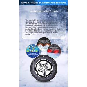 Neumático Radial para Nieve de 16 Pulgadas 205/55R16 205 215 225 235 245 265 275/45 50 55 60 65 70 Speed Symbol V Garantía N/A - Product Image 3