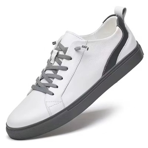 Men's Casual Shoes Man Skateboarding Footwear Cow Hide <b>Leather</b> <b>Sneakers</b> for Men - Product Image 1