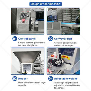 Boule de pâte ORME Machine à découper la pâte à pain Machine à diviser la pâte à biscuits Machine à arrondir et à diviser la boulangerie - Product Image 4